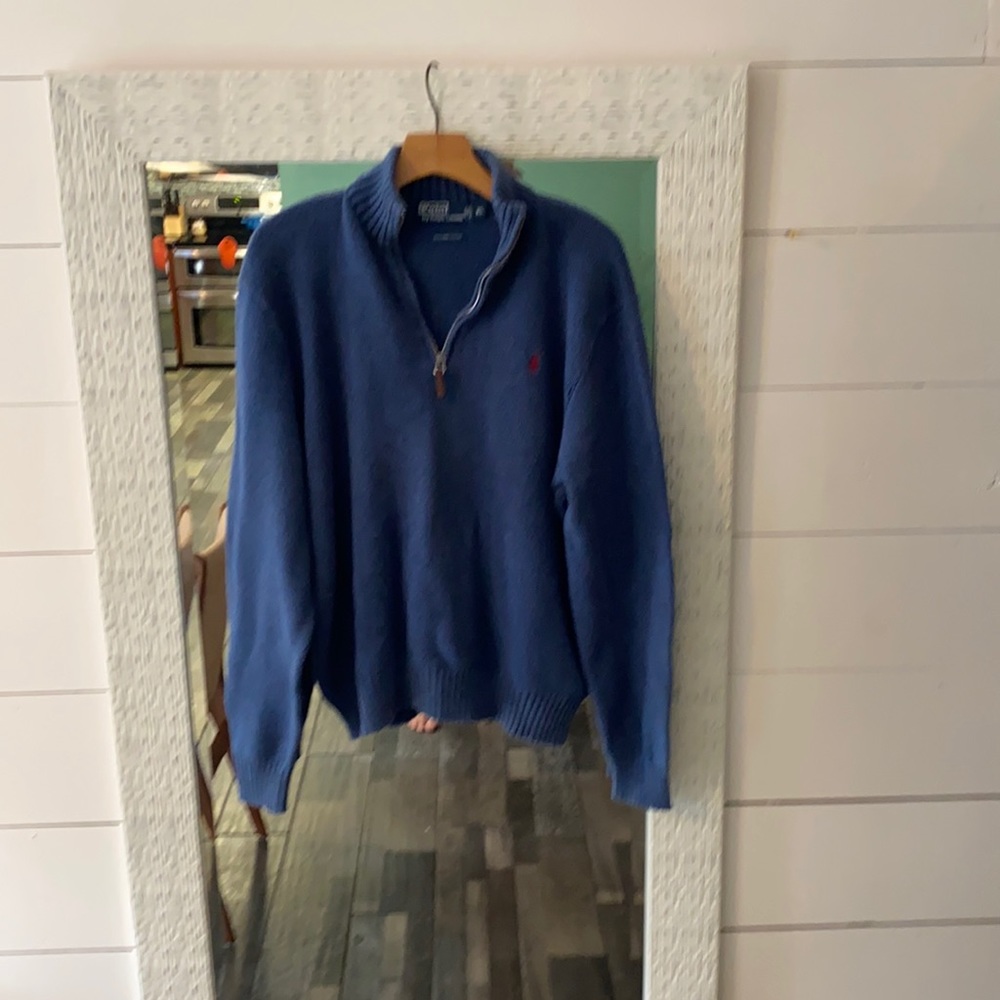 Polo Quarter Zip Sweater